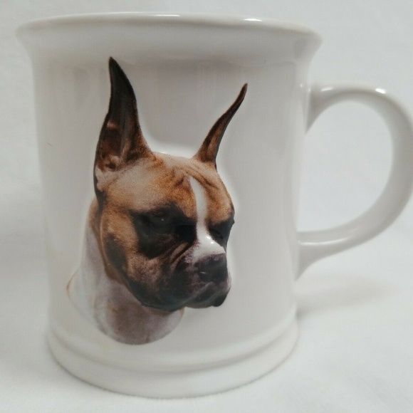 Boxer White Ceramic Coffee Mug Xpress 1999 Augello - Picture 1 of 8